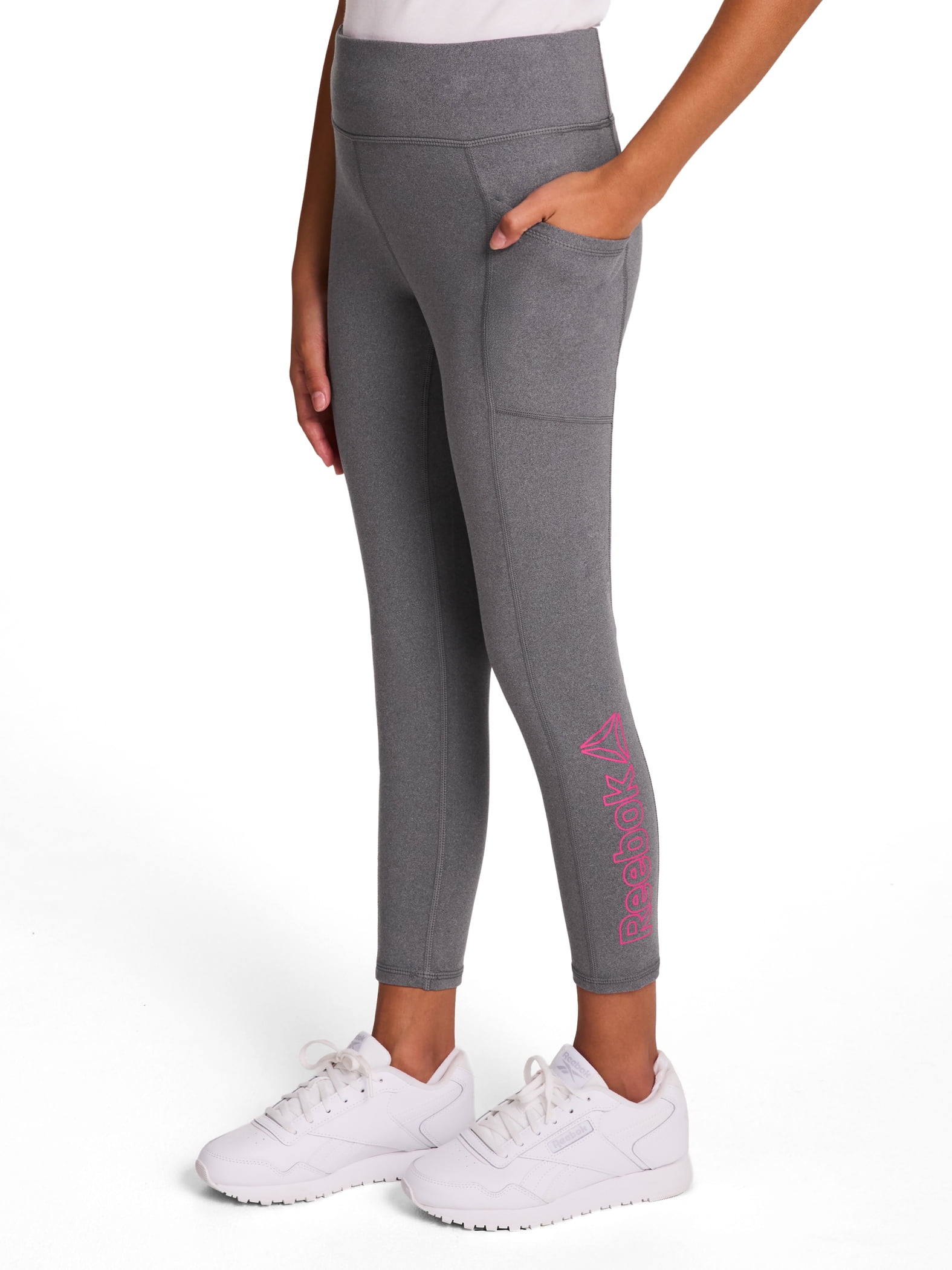 Reebok Girl's Active 7/8 Legging, Sizes 4-18