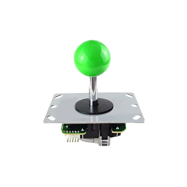 Sidaley Rocker Arcade Accesorios Máquinas expendedoras Juegos Función Palanca Controlador Joystick Operación Zero Delay Ball Top Videojuegos y accesorios Verde