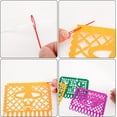 thumbnail image 7 of 4 Pack Fiesta Banner Colorful Felt Papel Picado Banner for Party Cinco de Mayo Day of the Dead Fiesta Party Decorations Supplies, 7 of 7