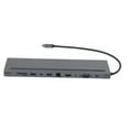 thumbnail image 2 of Expansion Dock,  11 In 1 Hub Durable for Earphones, 2 of 7