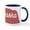 White/Navy Inside, variant on CafePress - Nebraska - 11 oz Ceramic Mug - Novelty Coffee Tea Cup