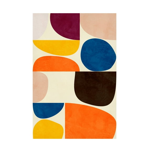 Trademark Fine Art Ana Rut Bre Vivid Bauhaus Canvas Wall Art