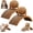 2pcs, variant on Cat Scratching Ball on Stand, Interactive Cat Scratcher with 360° Rotating Sisal Ball, Cat Scratching Post with Arch Bridge Balls, Cat Scratcher Board for Indoor,Protects Furniture & Rugs