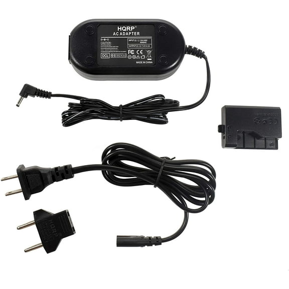 HQRP Kit AC Power Adapter and DC Coupler compatible with Canon ACK-E10 ACKE10 fits EOS Rebel T3, 1100D, Kiss X50 Digital Camera