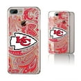 thumbnail image 5 of Kansas City Chiefs iPhone Clear Paisley Design Case, 5 of 5