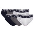 thumbnail image 1 of CR7 calzoncillos para hombre, pack de 6 - calzoncillos, logo en la cintura, algodón elástico Blanco/Gris/Azul oscuro 2XL (XX-Large), 1 of 7