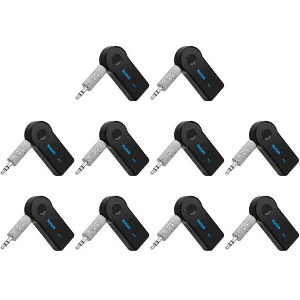 Conector del transmisor del receptor de audio del adaptador auxiliar de 35 mm 50 compatible con Bluetooth