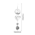 thumbnail image 3 of strola Toys Stainless Steel Wind Spinner, Reflective Bird Deterrent Hanging Ornament, 3D Kinetic Garden Sculpture for Outdoor Patio & Yard Decor, 3 of 6