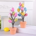thumbnail image 3 of Easter Table Centerpiece, with An Easter Egg Tree Holding Small Easter Eggs Set in A Terracotta indoor Tree Pot, for Easter decorations for Table, Easter Party decor and Spring, 3 of 4