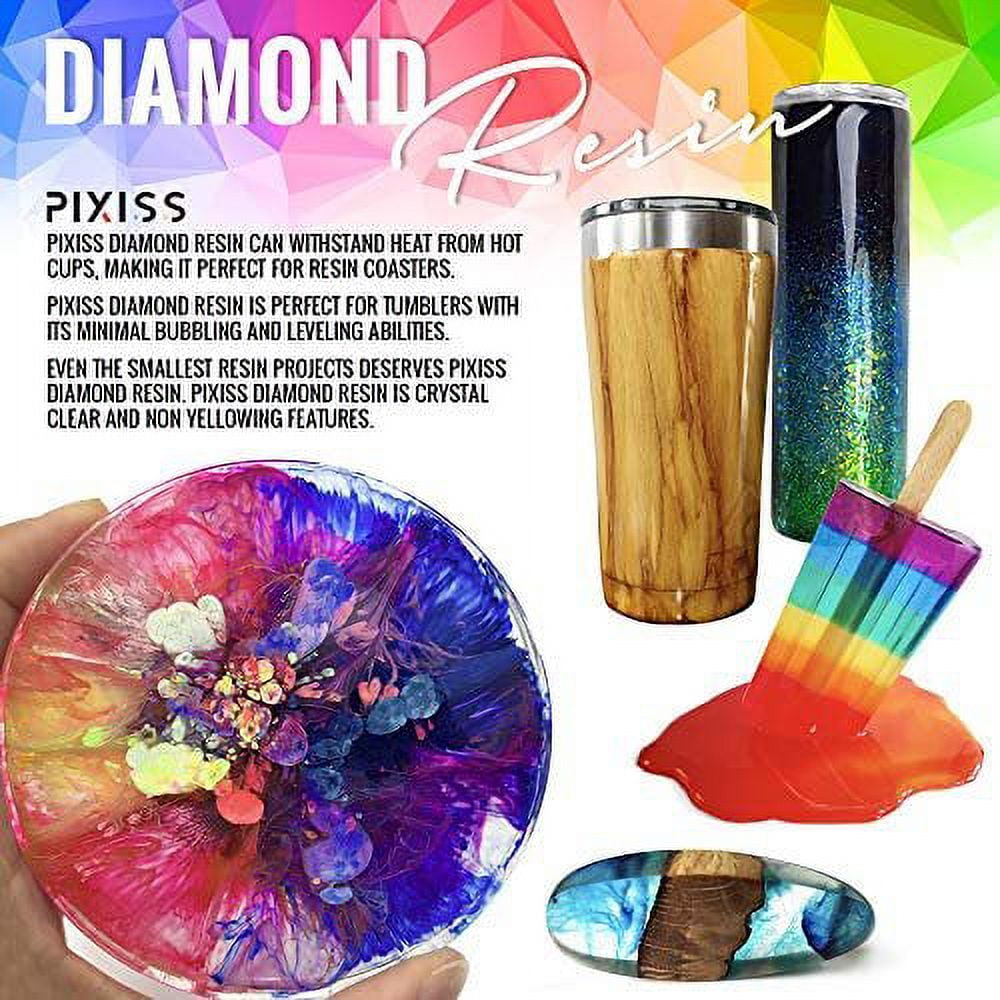 Primo Resin | 1 Gallon Premium Art Resin Kit | Best for Arts, Crafts, Jewelry, Tumblers | Non-Yellowing Crystal Clear | Non-Toxic, FDA & Low Odor