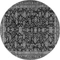 thumbnail image 1 of Ahgly Company Indoor Round Persian Gray Traditional Area Rugs, 7' Round, 1 of 1