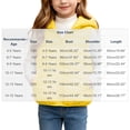 thumbnail image 3 of BLVB Boys Girls Hooded Puffer Vest Winter Lightweight Sleeveless Cute Ears Zipper up Jacket Waistcoat for Kids(Yellow,14-15 Years), 3 of 9