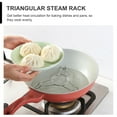 thumbnail image 3 of Miangastore Steam and Roasting Rack 2Set Silver for Cooking and Baking 19X19X1.5CM, 3 of 9