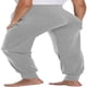 thumbnail image 3 of Pantalones de elevación del vientre embarazada Pantalones de color puro de verano para mujeres, 3 of 4