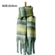 thumbnail image 2 of Bufanda cálida de invierno para mujer, Mantón largo, bufandas grandes, bufanda a rayas con flecos, manta gruesa para clima frío, bufandas de Color, 2 of 5