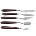 thumbnail image 4 of Palettes Knife, Oil Painting Color Mixing Scraper Set Thick Flexible Blade 5Pcs  For Making Cake Frosting For Mixing Colors, 4 of 8