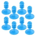 thumbnail image 1 of SOPOTUTU 8Pcs Protective Anti-Thunder Cap for Tent Poles Blue Enhances Canopy Support, 1 of 8