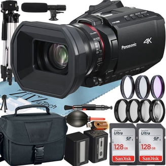 Panasonic HC-X1500 4K Professional Camcorder with WiFi + Case + 2