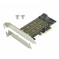 thumbnail image 1 of Bearachild Adaptador M.2 NVME Adaptador M.2 M2 NVME PCIE a M2 PCI X4 Raiser SSD Tarjeta de expansión M.2 PCI-E Electrónica miscelánea, 1 of 6