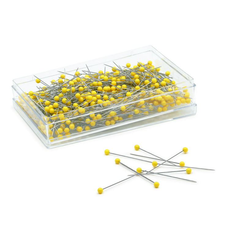 Dritz 1-3/4 Quilting Pins, Yellow, 500 Pc 