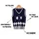 thumbnail image 3 of Chaleco unisex para bebé, chaleco sin mangas con cuello en V de algodón uniforme suave de punto Adepaton BST2002133-1, 3 of 5