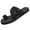A Black, variant on Women'S Slipper Flat Slide Sandals Fashionable Elegant Cross Strap Simple Shoes Indoor Outdoor Shoes