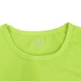 thumbnail image 3 of Elvqul Summer Tee Shirts for Men Athletic Big and Tall T-Shirts Fluorescent Green Short Sleeve Pullover Fast Drying Daily Breathable Solid Color Mens Shirts Crew Neck, 3 of 9