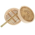 thumbnail image 5 of Bamboo Steamer Kitchen Food Steamer Steamer Basket with Lid Cooking Tool, 5 of 5