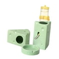 thumbnail image 4 of Almencla Ceramic Hamster Habitat Cute Decoration for Squirrels Chipmunk Small Animals Green S, 4 of 8