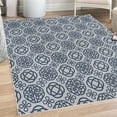 thumbnail image 1 of Celtic Decorative Rug, Retro Tribal Circle Knots Eternity Forms Pattern Boho Ireland Irish Floral Art, Quality Carpet for Bedroom Dorm and Living Room, 6 Sizes, Pale Grey, by Ambesonne, 1 of 4