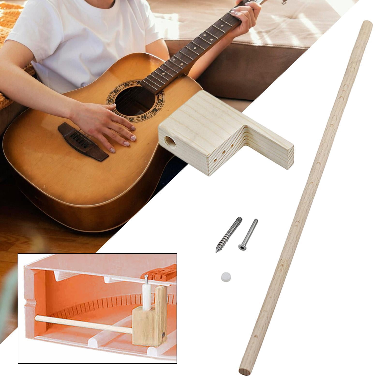 LeeQinersw Guitar Bridge Brace Acoustic Guitar Panel Support Repair Device Tone Improvement