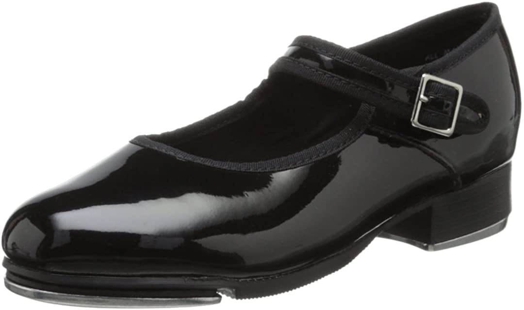 Capezio Women�s Mary Jane Tap Shoe Black Patent, 7 W US