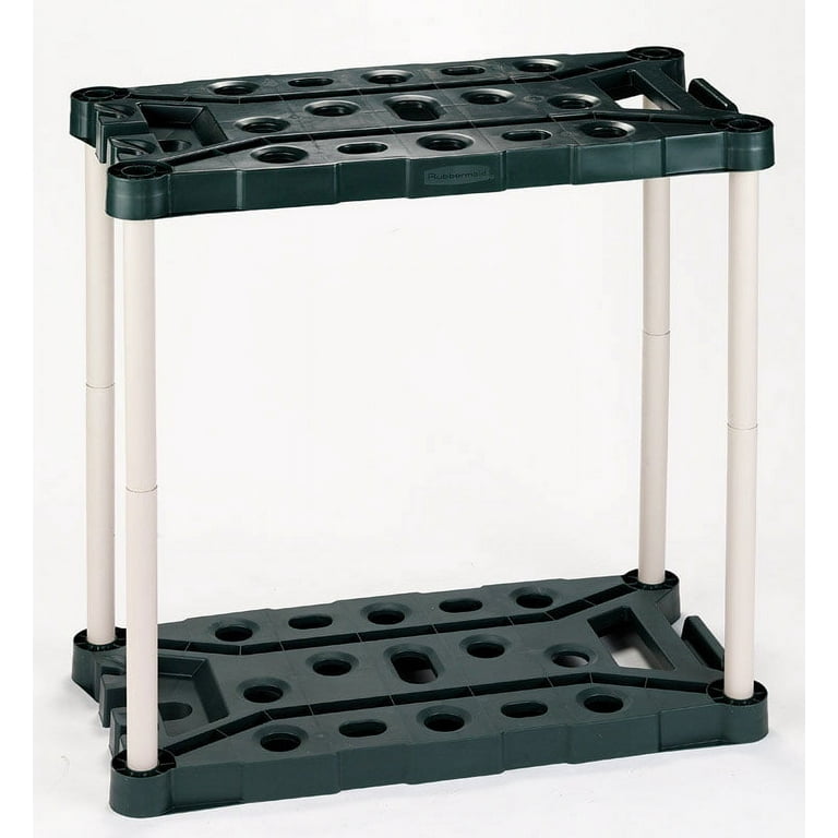 Rubbermaid 7092-18-MICHR Tool Storage Tower, Resin, 37.313 x 36.02
