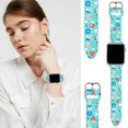 thumbnail image 4 of Compatible Con El Mejor Regalo De Enfermera De Apple Watch 38/40/41/42/44/45 Mm Para Mujeres Y Hombres, Silicona Suave, Regalos De Enfermera, Decoraciones, Pulsera De Repuesto Para Iwatch Series 7, 6,, 4 of 5