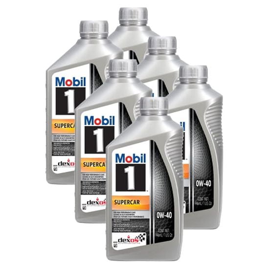 Mobil 1 Dexos R 0W40/AC Delco PF48E Filter Oil Change Kit, 6 qt 