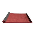 thumbnail image 2 of Ahgly Company Indoor Square Abstract Red Modern Area Rugs, 7' Square, 2 of 4