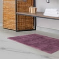 thumbnail image 6 of BNM Non-Slip Washable Bath Rug Set, 20" x 30", 24" x 36", Plum, 6 of 8
