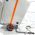 thumbnail image 5 of Toilet Cart Jack with Wheels, Portable Stainless Steel Toilet Installation Cart Dolly, Foldable Toilet Lifting Tool with Straps & Non-Slip Pad, for Easy Moving, Repair & Alignment, 5 of 6