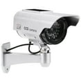 thumbnail image 2 of Dummy Security Camera, Fake CCTV Surveillance System with Realistic Red Flashing Lights for Indoor Outdoor (1, White), 2 of 9
