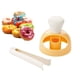 thumbnail image 5 of Billuyoard Molde para hacer rosquillas DIY, cortador para hacer rosquillas de plástico de alimentaria, decoración de Fondant, pastel, Herramientas y accesorios para hornear, 5 of 6