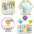 thumbnail image 5 of Toddler Montessori Toy for 1 Year Old, Upgrade Shape Sorter Toys and Developmental Sensory Toys 12-24 Months for Boys Girls Gifts, Preschool Learning Fine Motor Skills, 5 of 9