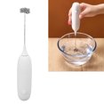 thumbnail image 4 of Battery Operated Foam Maker, Handheld Egg Beater Baking Tool Strong Power 9500 RPM Mute Low Noise  For Kitchen For Coffee Black,White, 4 of 8