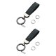 thumbnail image 3 of Jumpingount Bolsa de llaveros, adorno colgante para coche, artesanía de aleación de Zinc a prueba de herrumbre, colgador de paquete de tamaño Type1 NO1, 3 of 6