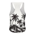thumbnail image 4 of Gifts for Men! Titcea Tank Tops Men Palm Tree Printed Round Neck Sleeveless Thin Strap Leakage Back Shirts Hawaiian Beach Holiday T Shirts Summer Casual Tank Top, 4 of 4