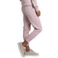 thumbnail image 4 of Fruit of the Loom Women's Crafted Comfort Fleece Jogger Pants, Sizes S-2XL, 4 of 10
