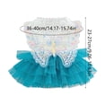 thumbnail image 3 of Nkmbld Cat Dresses Lightweight Puppy Princess Dress with Bowknot for Small Medium Dogs Cats, Summer Sleeveless Puppy Clothes for Birthday Party Wedding, 3 of 8