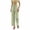 #018-Green, variant on Ailaofu Women's Summer Fashion Printed Long Pants Elastic Waist Casual Trousers with Pockets for Daily Outings