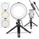 thumbnail image 1 of 6inchTripod Phone Remote Shutter Ring Light Kit, 1 of 4