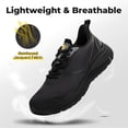 thumbnail image 3 of FitVille Men's Wide Fit Slip - Resistant Running Shoes Thick-Sole Upgraded Arch Support Shoes with Rebound Cushioning for Men, 3 of 6