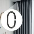 thumbnail image 3 of 24 PCS Shower Curtain Rings Plastic Shower Curtain Hooks for Bathroom Shower Rod, 3 of 9